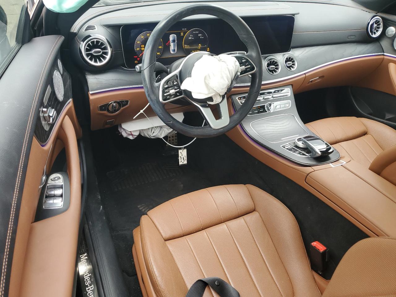 2020 Mercedes-Benz E-klasse VIN W1K1J6JB8LF134184 Copart auction photo, front end / mechanical damage thumbnail 8