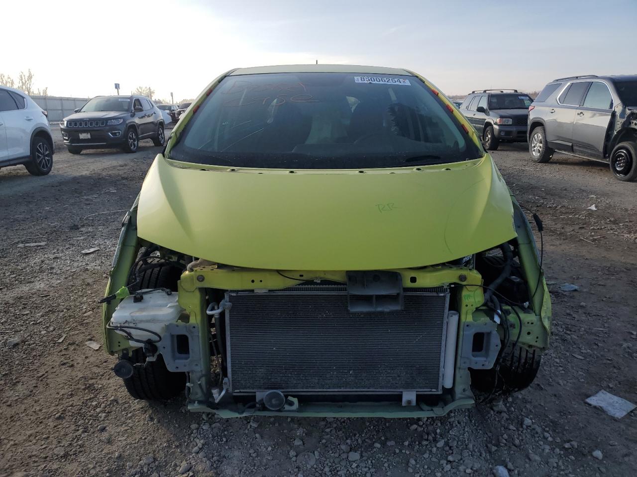 2016 Honda Fit VIN JHMGK5H56GX022476 Copart auction photo, all over / front end damage thumbnail 5