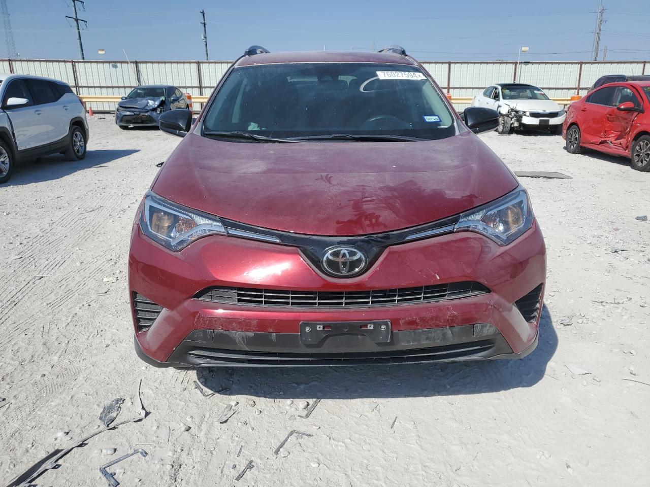 2018 Toyota RAV 4 VIN 2T3ZFREV7JW487578 Copart auction photo, side / minor dent/scratches damage thumbnail 5
