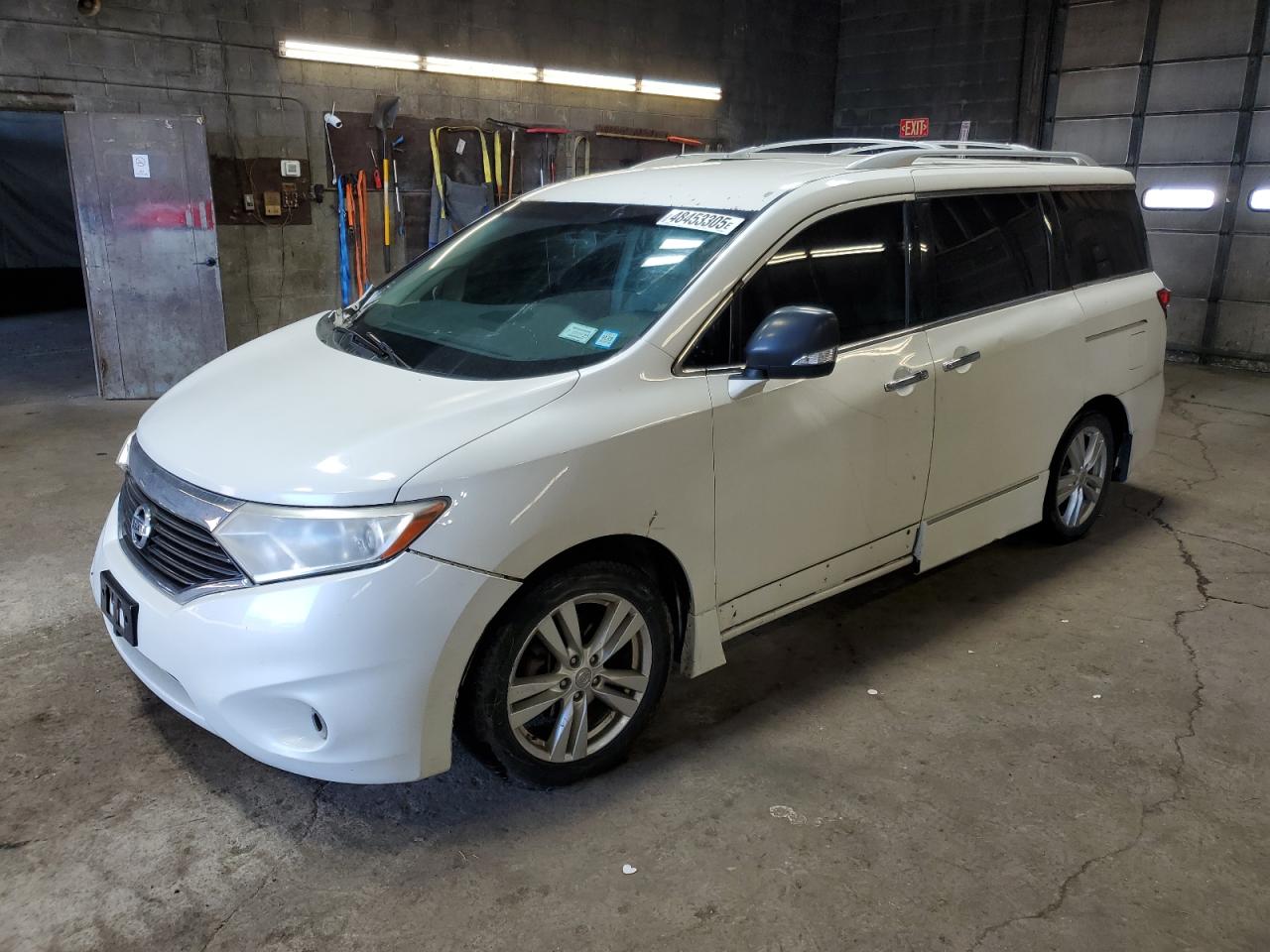 2011 Nissan Quest VIN JN8AE2KP2B9001956 - Copart auction photo
