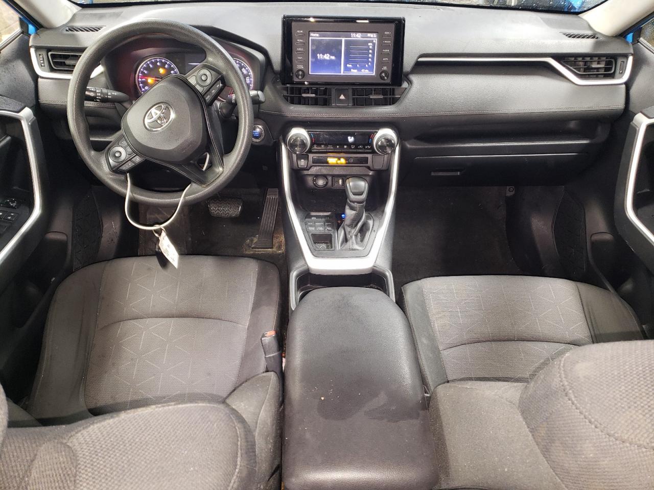 2019 Toyota RAV 4 VIN JTMP1RFVXKD011571 Copart auction photo, rear end damage thumbnail 8