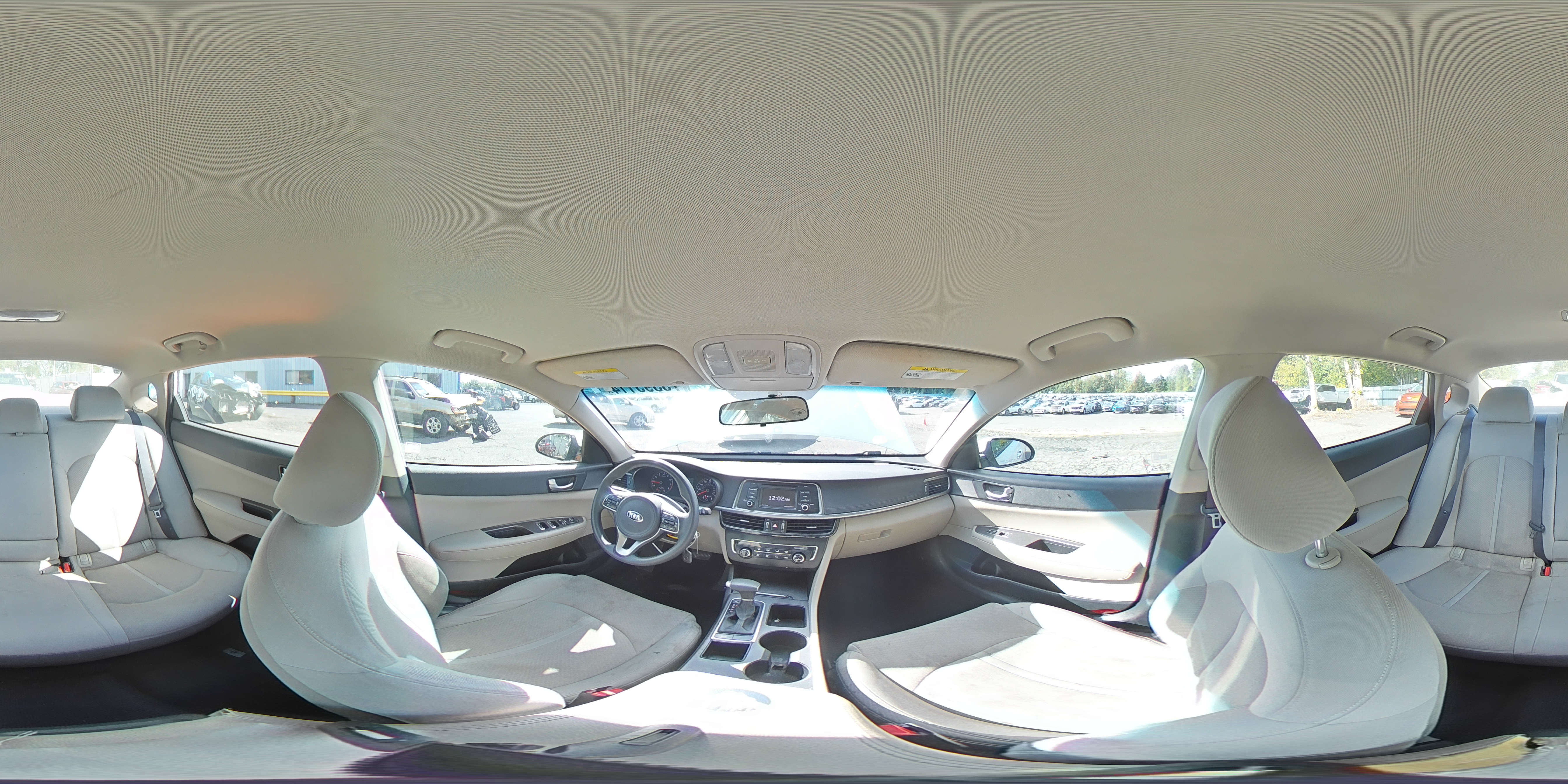 2016 KIA Optima VIN KNAGT4L32G5103482 Copart auction photo, rear end / front end damage thumbnail 13