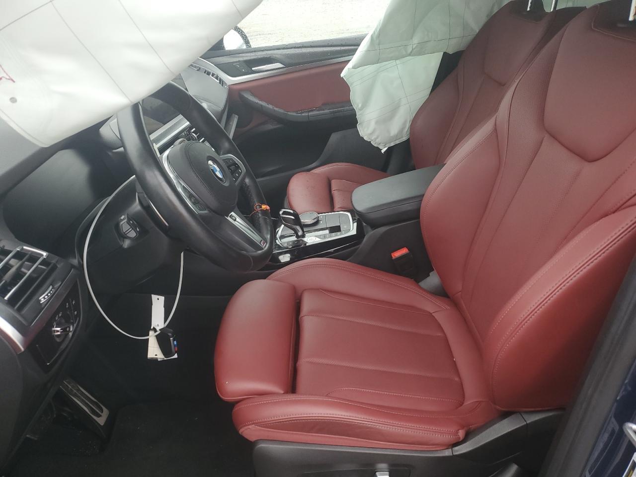 2023 BMW X3 VIN 5UX53DP04P9S61310 Copart auction photo, side damage thumbnail 7