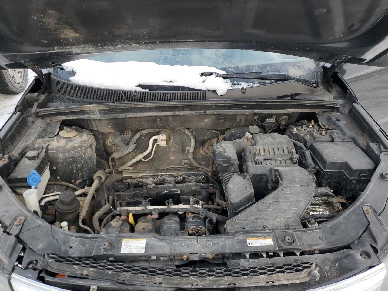 2011 KIA Sorento VIN 5XYKT3A15BG145377 Copart auction photo, front end damage thumbnail 12