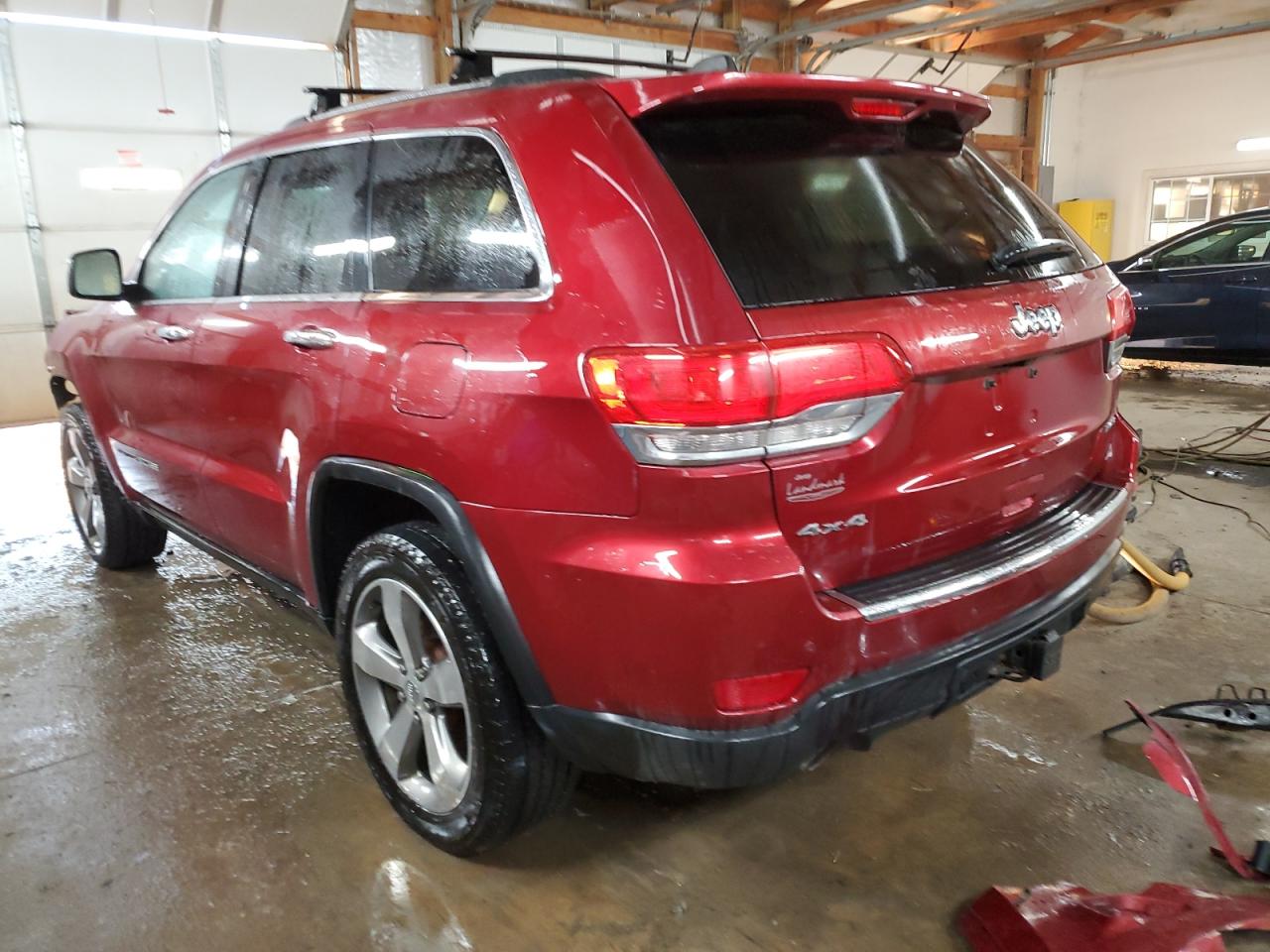 2014 Jeep Grand Cherokee VIN 1C4RJFBGXEC101845 Copart auction photo, front end / minor dent/scratches damage thumbnail 2