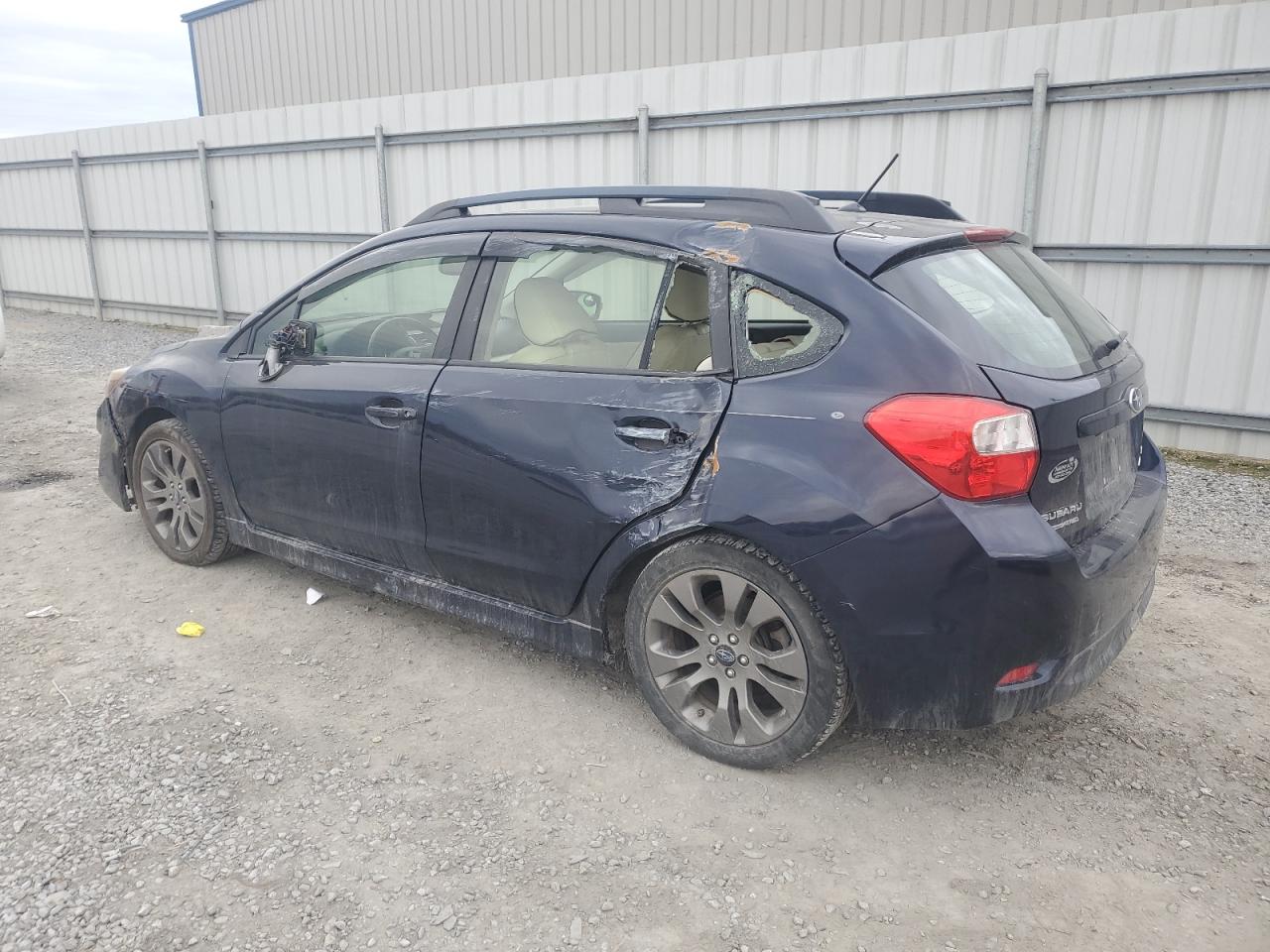 2015 Subaru Impreza VIN JF1GPAU63FH294525 Copart auction photo, all over damage thumbnail 2