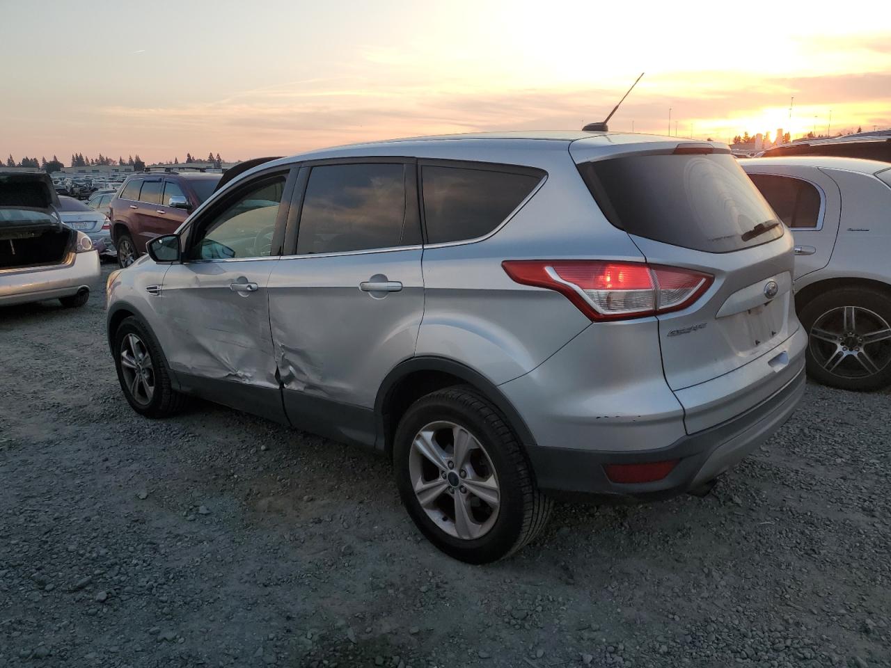 2015 Ford Escape VIN 1FMCU0G94FUA93169 Copart auction photo, side damage thumbnail 2