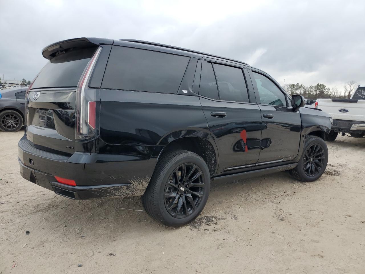 2023 Cadillac Escalade VIN 1GYS4FKL2PR462048 Copart auction photo, front end damage thumbnail 3