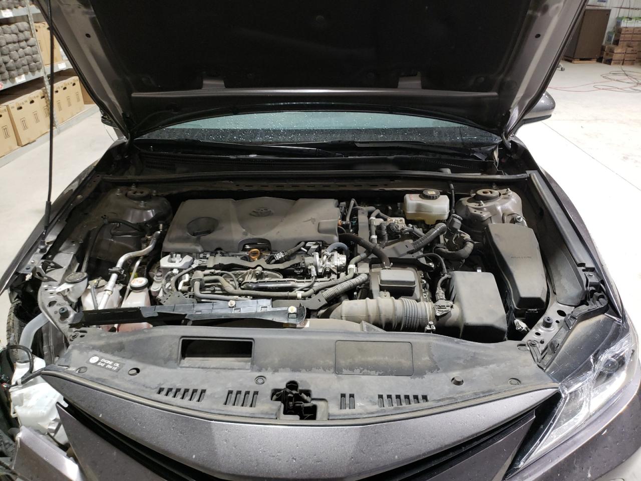 2021 Toyota Camry VIN 4T1C31AK3MU022496 Copart auction photo, front end / side damage thumbnail 11