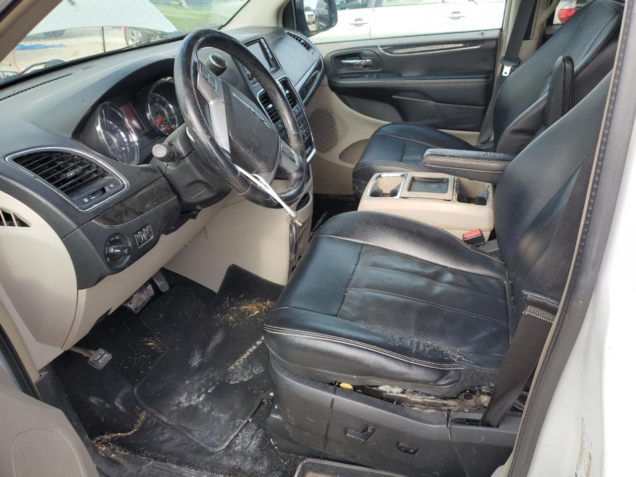 2014 Chrysler Town & Country VIN 2C4RC1BG0ER124409 Copart auction photo, side damage thumbnail 7