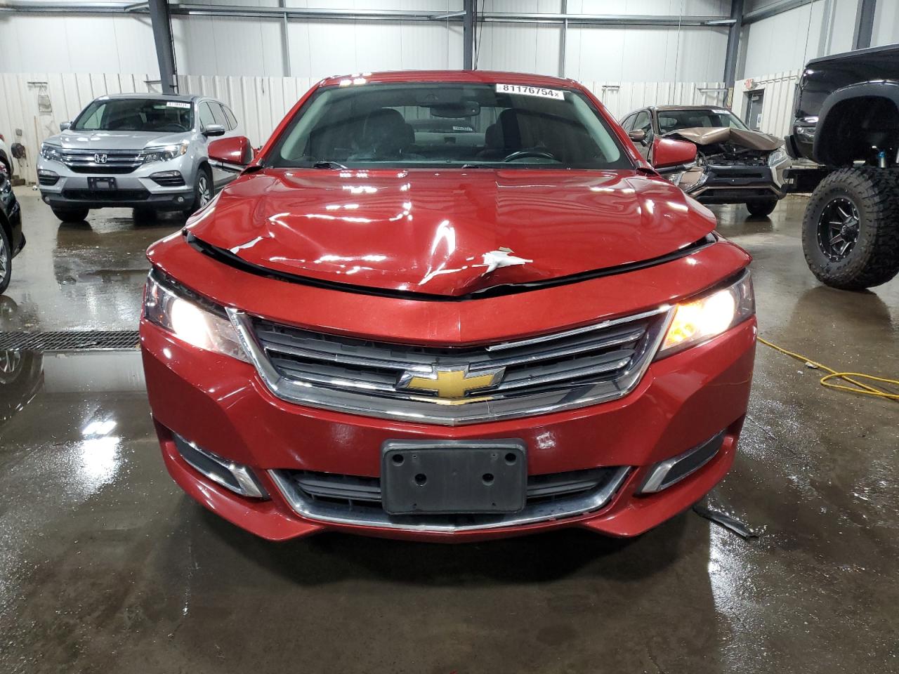 2014 Chevrolet Impala VIN 2G1125S36E9161039 Copart auction photo, front end damage thumbnail 5