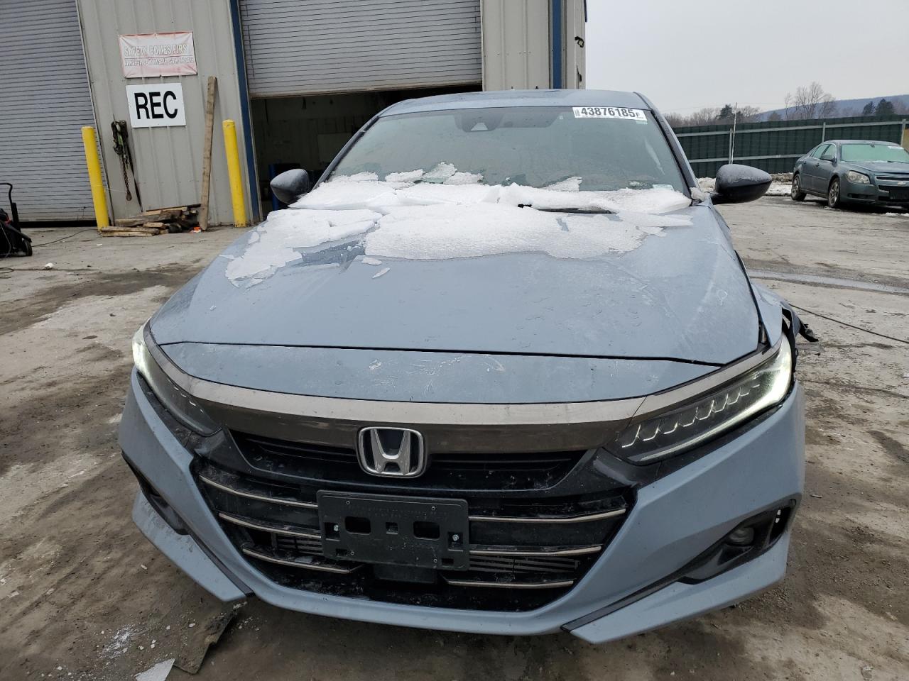 2022 Honda Accord VIN 1HGCV1F39NA092959 Copart auction photo, front end / rear end damage thumbnail 5