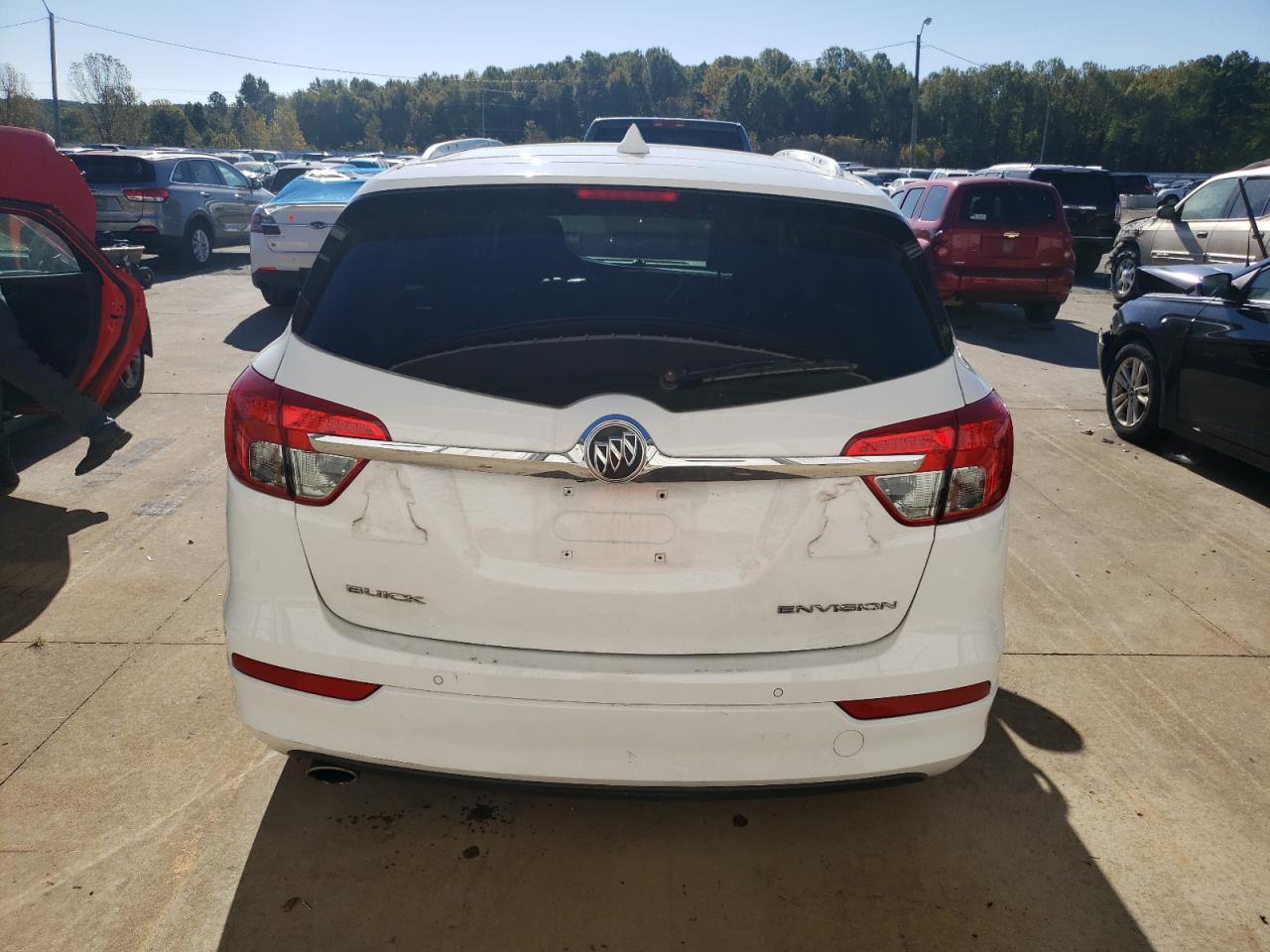 2018 Buick Envision VIN LRBFX1SA7JD007456 Copart auction photo, all over damage thumbnail 6