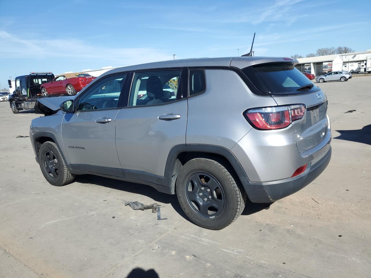 2020 Jeep Compass VIN 3C4NJCAB3LT108415 Copart auction photo, front end damage thumbnail 2