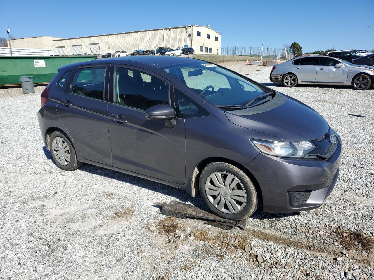2015 Honda Fit VIN 3HGGK5G5XFM707010 Copart auction photo, front end / minor dent/scratches damage thumbnail 4