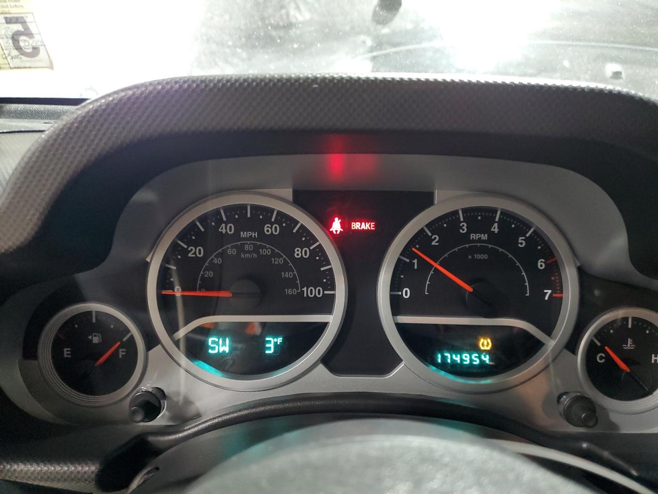 2008 Jeep Wrangler VIN 1J8GA69168L563583 Copart auction photo, rear end damage thumbnail 9