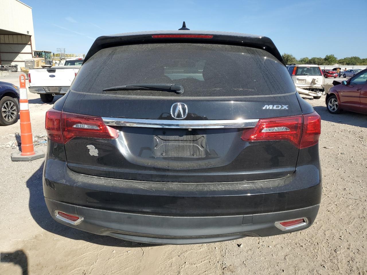 2016 Acura MDX VIN 5FRYD3H44GB013554 Copart auction photo, front end / all over damage thumbnail 6