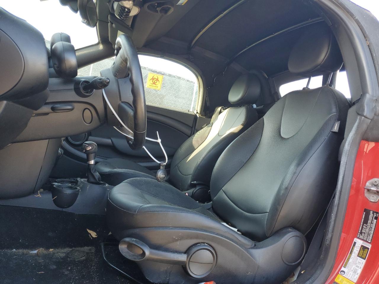 2012 MINI Cooper VIN WMWSY1C56CT311639 Copart auction photo, minor dent/scratches damage thumbnail 7