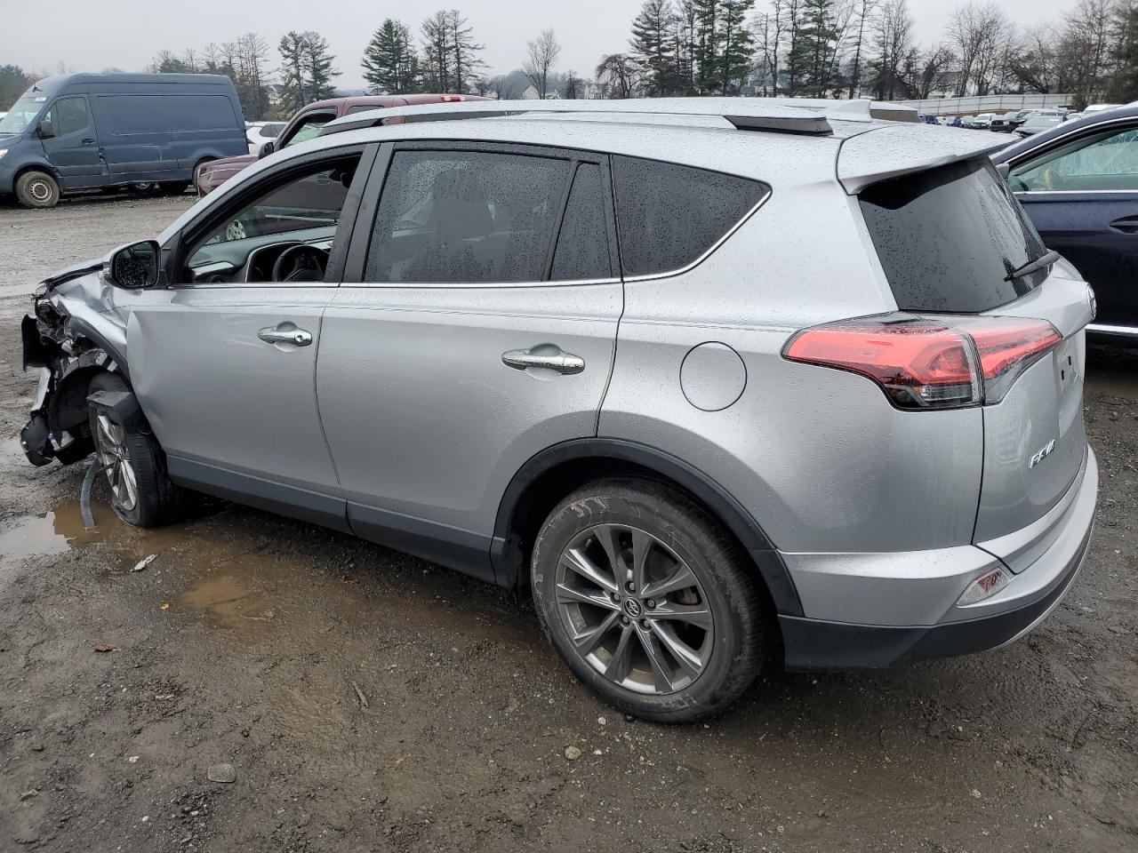 2018 Toyota RAV 4 VIN JTMDFREV5JJ233862 Copart auction photo, side / front end damage thumbnail 2