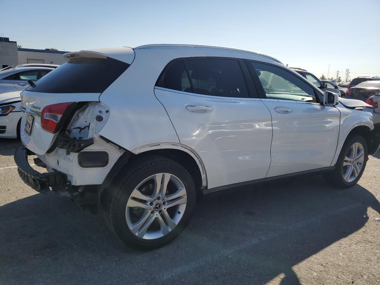 2019 Mercedes-Benz GLA-klasse VIN WDCTG4GB9KU003055 Copart auction photo, front end / rear end damage thumbnail 3