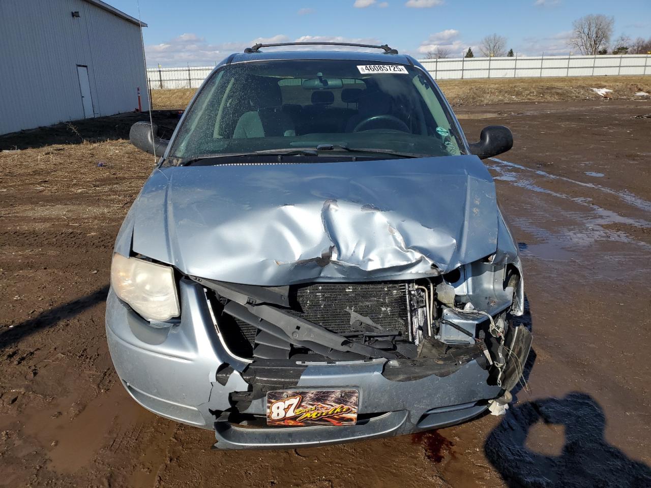 2006 Chrysler Town & Country VIN 2A4GP54L06R620643 Copart auction photo, front end damage thumbnail 5