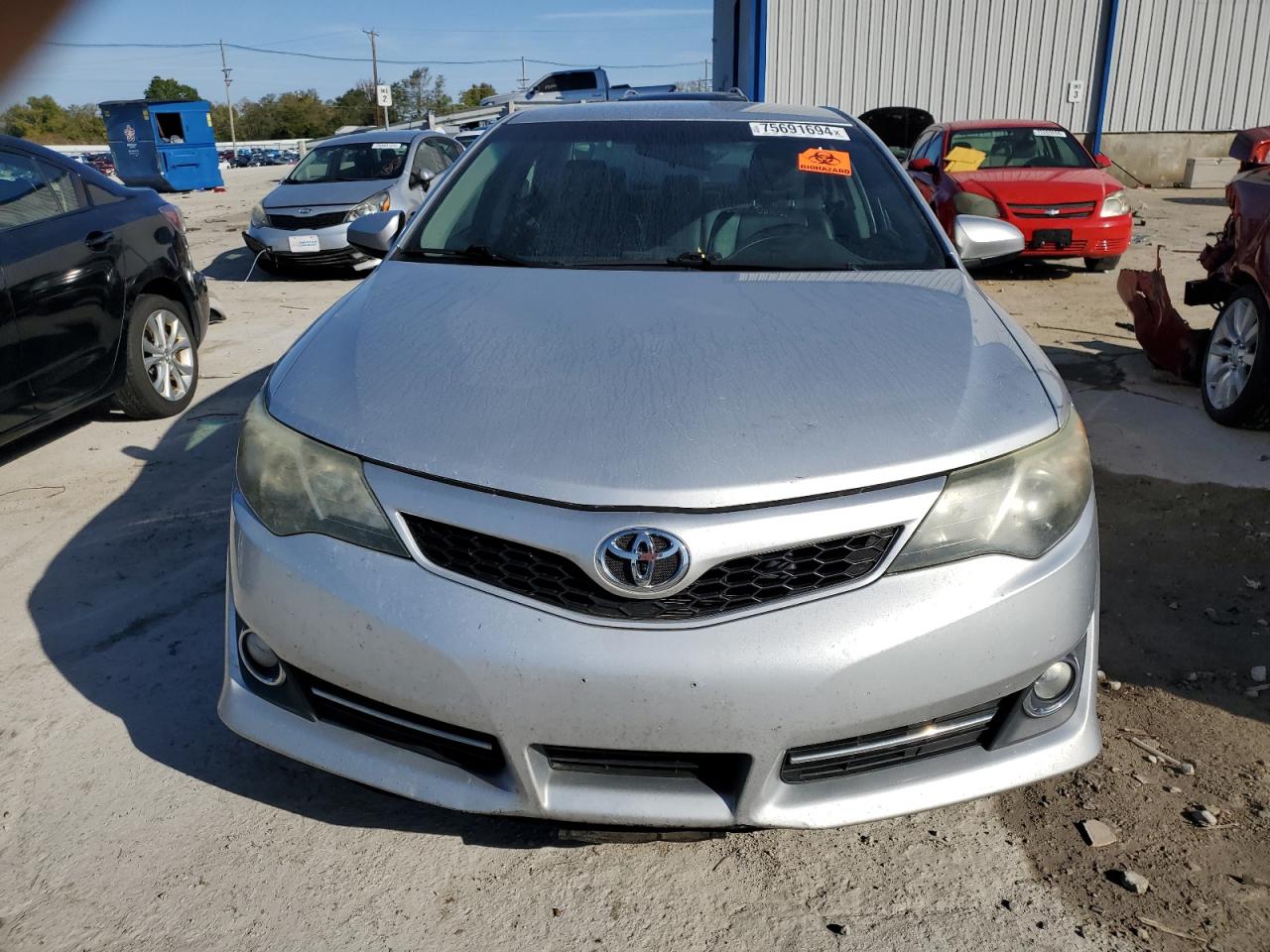 2014 Toyota Camry VIN 4T1BF1FK4EU451319 Copart auction photo, side / rear end damage thumbnail 5