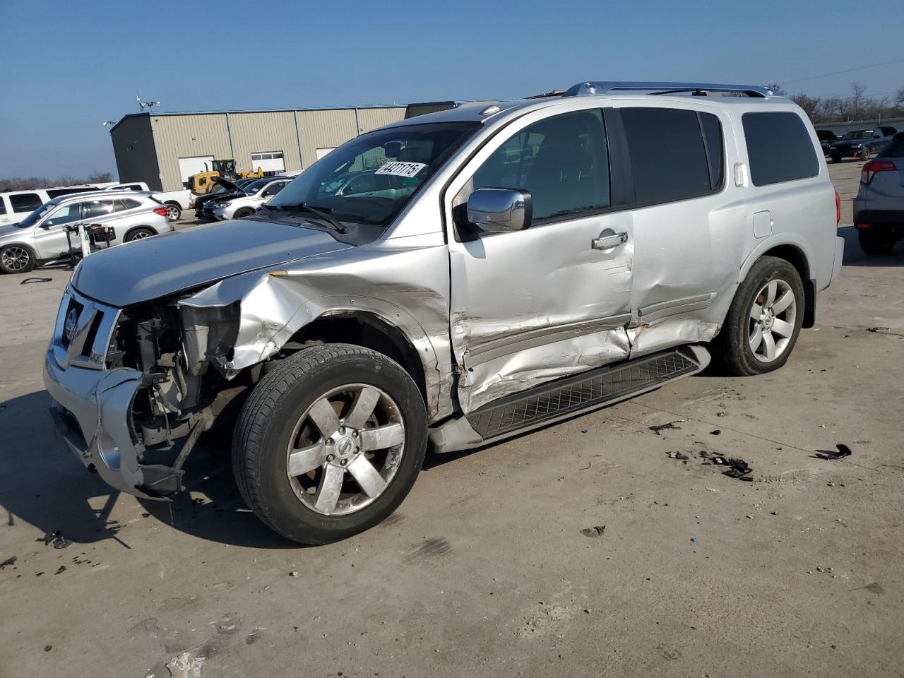 2010 Nissan Armada VIN 5N1BA0NDXAN609727