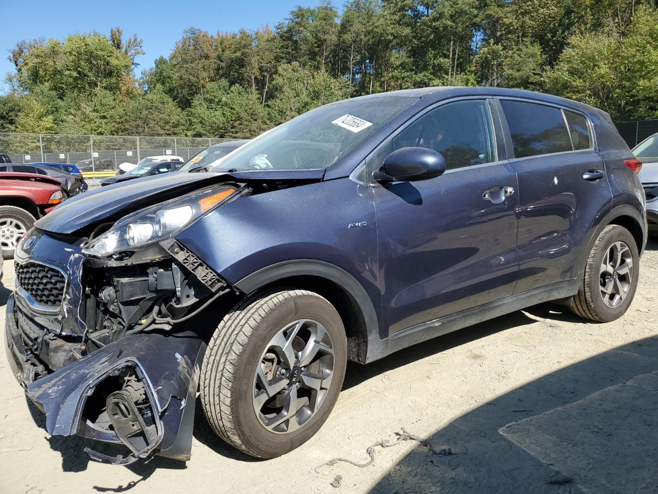 2020 KIA Sportage VIN KNDPMCAC1L7735708