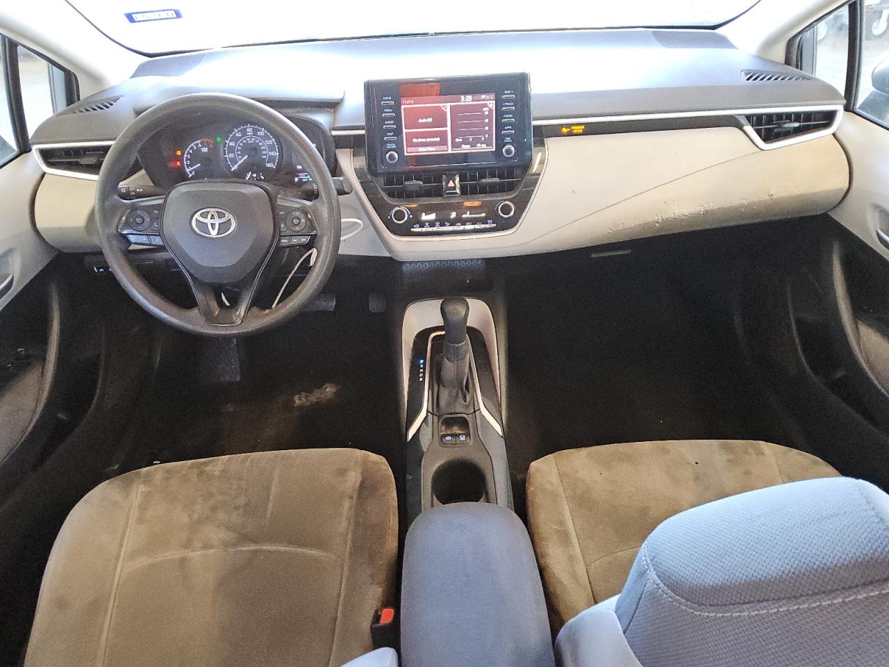 2020 Toyota Corolla VIN JTDDPRAE1LJ099857 Copart auction photo, rear end / front end damage thumbnail 8