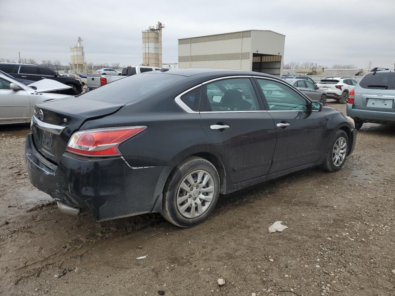 2015 Nissan Altima VIN 1N4AL3AP1FN400840 Copart auction photo, front end / rear end damage thumbnail 3
