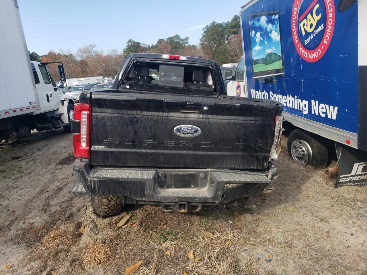 2023 Ford F250 VIN 1FT8W2BM4PEE13095 Copart auction photo, front end / all over damage thumbnail 6