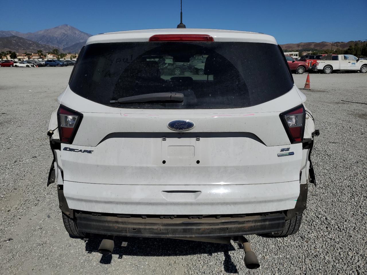2017 Ford Escape VIN 1FMCU9GD2HUD67447 Copart auction photo, rear end / front end damage thumbnail 6