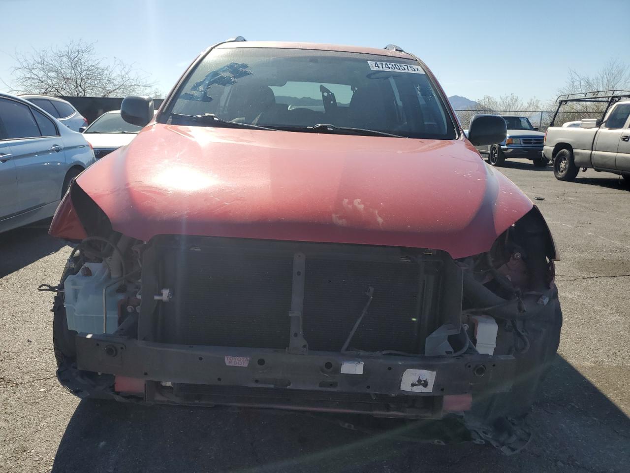 2010 Toyota RAV 4 VIN JTMZF4DV1A5028381 Copart auction photo, front end / rear end damage thumbnail 5