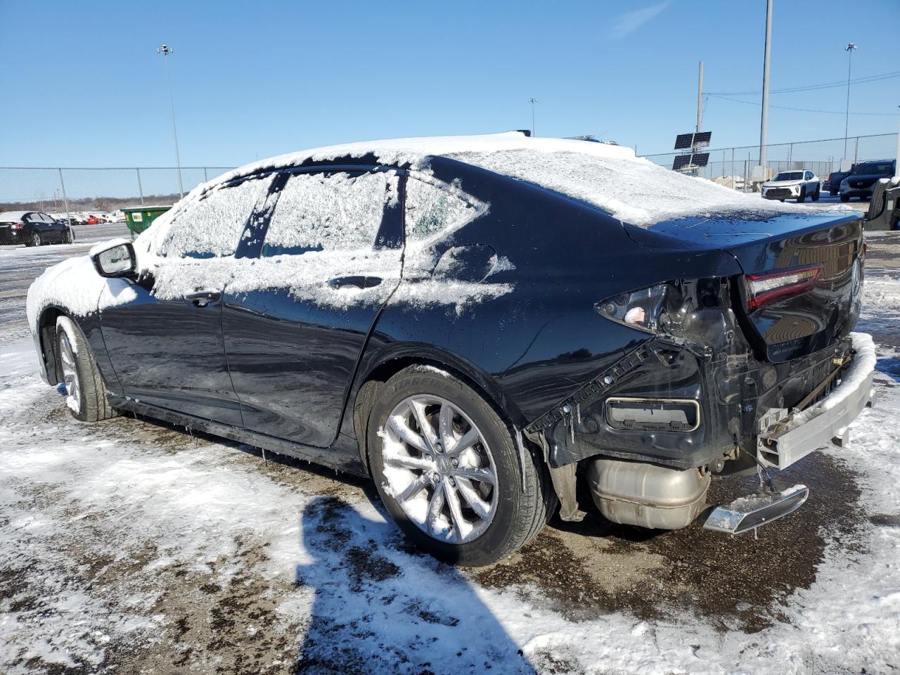 2021 Acura TLX VIN 19UUB5F35MA012446 Copart auction photo, rear end damage thumbnail 2