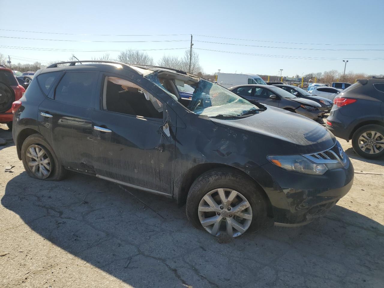 2012 Nissan Murano VIN JN8AZ1MU3CW109314 Copart auction photo, all over / top/roof damage thumbnail 4