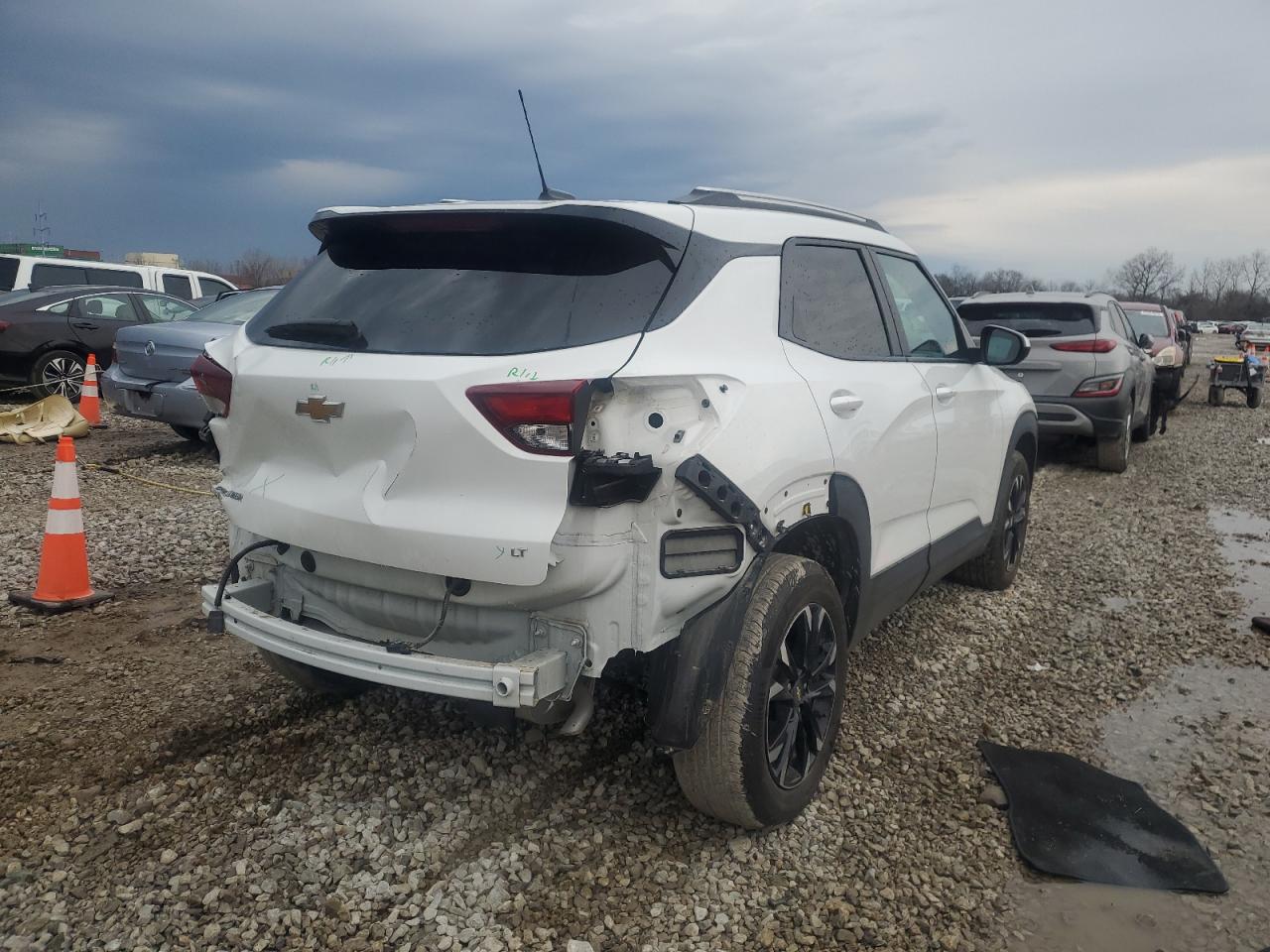 2023 Chevrolet TrailBlazer VIN KL79MRSL8PB172814 Copart auction photo, rear end damage thumbnail 3