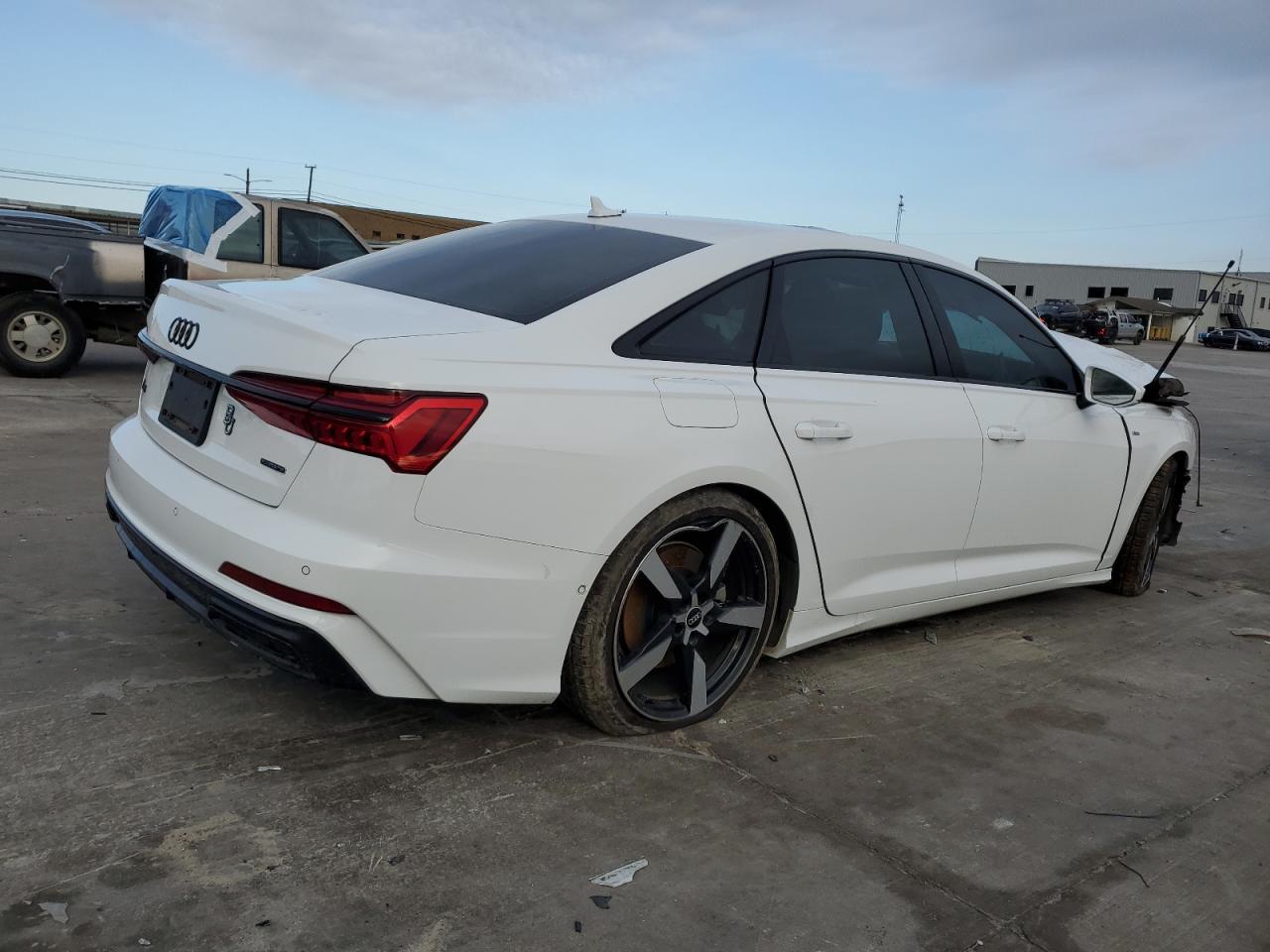 2021 Audi A6 VIN WAUL2AF22MN058042 Copart auction photo, front end / undercarriage damage thumbnail 3