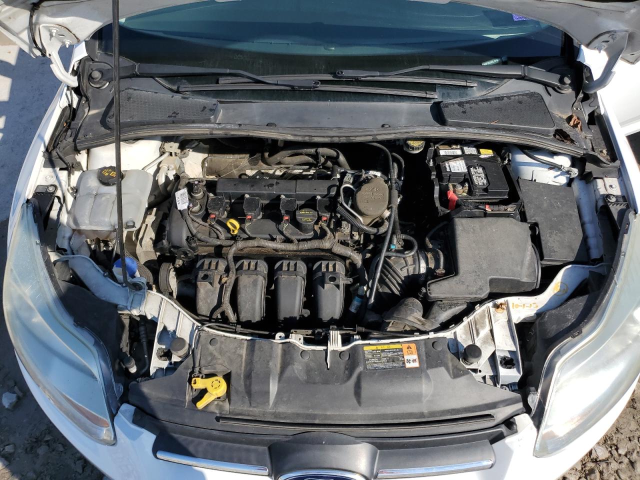 2014 Ford Focus VIN 1FADP3E24EL171029 Copart auction photo, rear end damage thumbnail 11