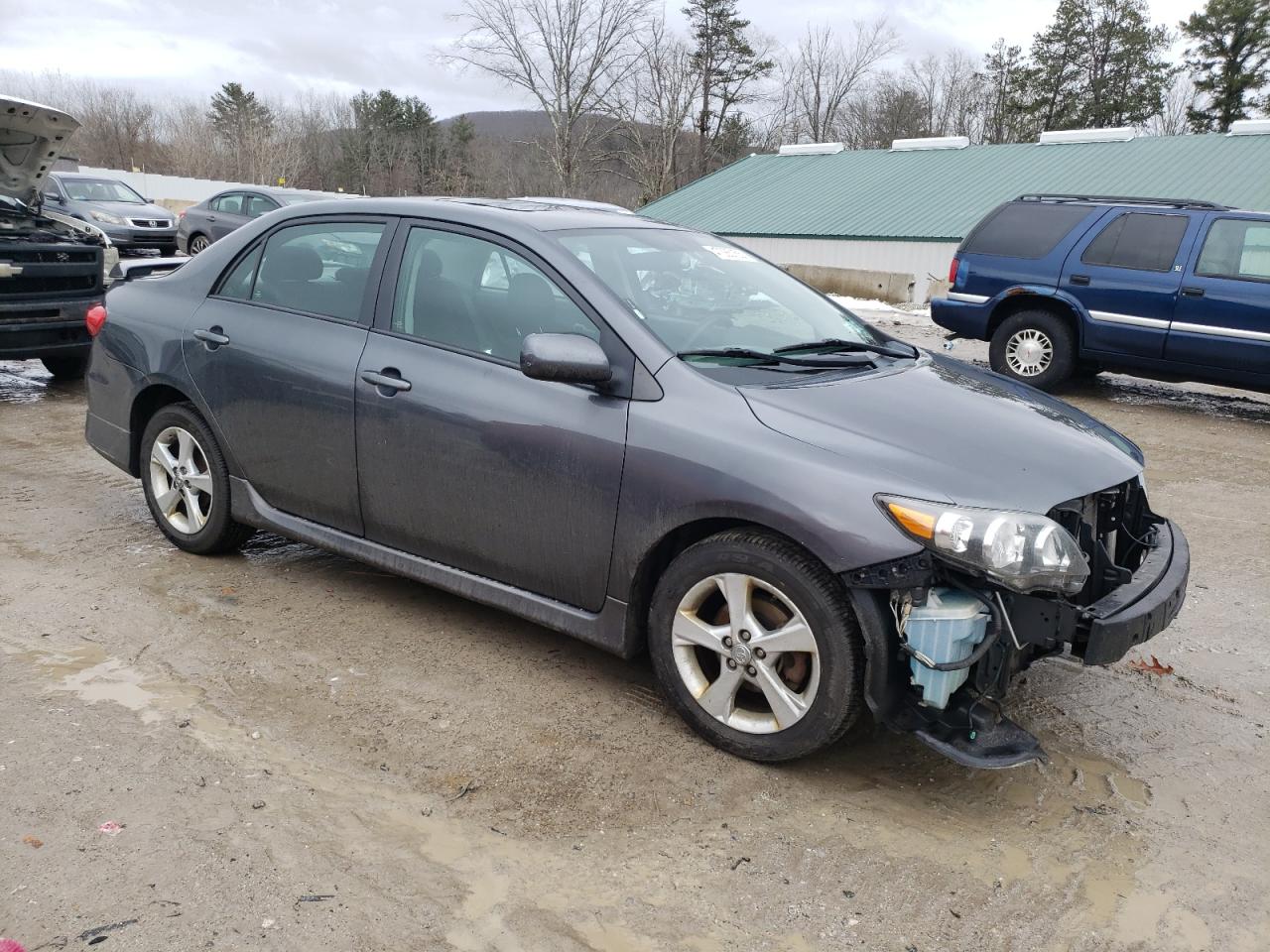 2011 Toyota Corolla VIN 2T1BU4EE8BC710264 Copart auction photo, front end / minor dent/scratches damage thumbnail 4