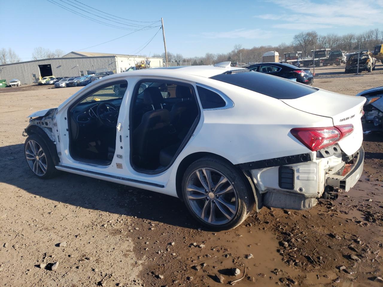 2020 Chevrolet Malibu VIN 1G1ZE5SX4LF017555 Copart auction photo, all over damage thumbnail 2