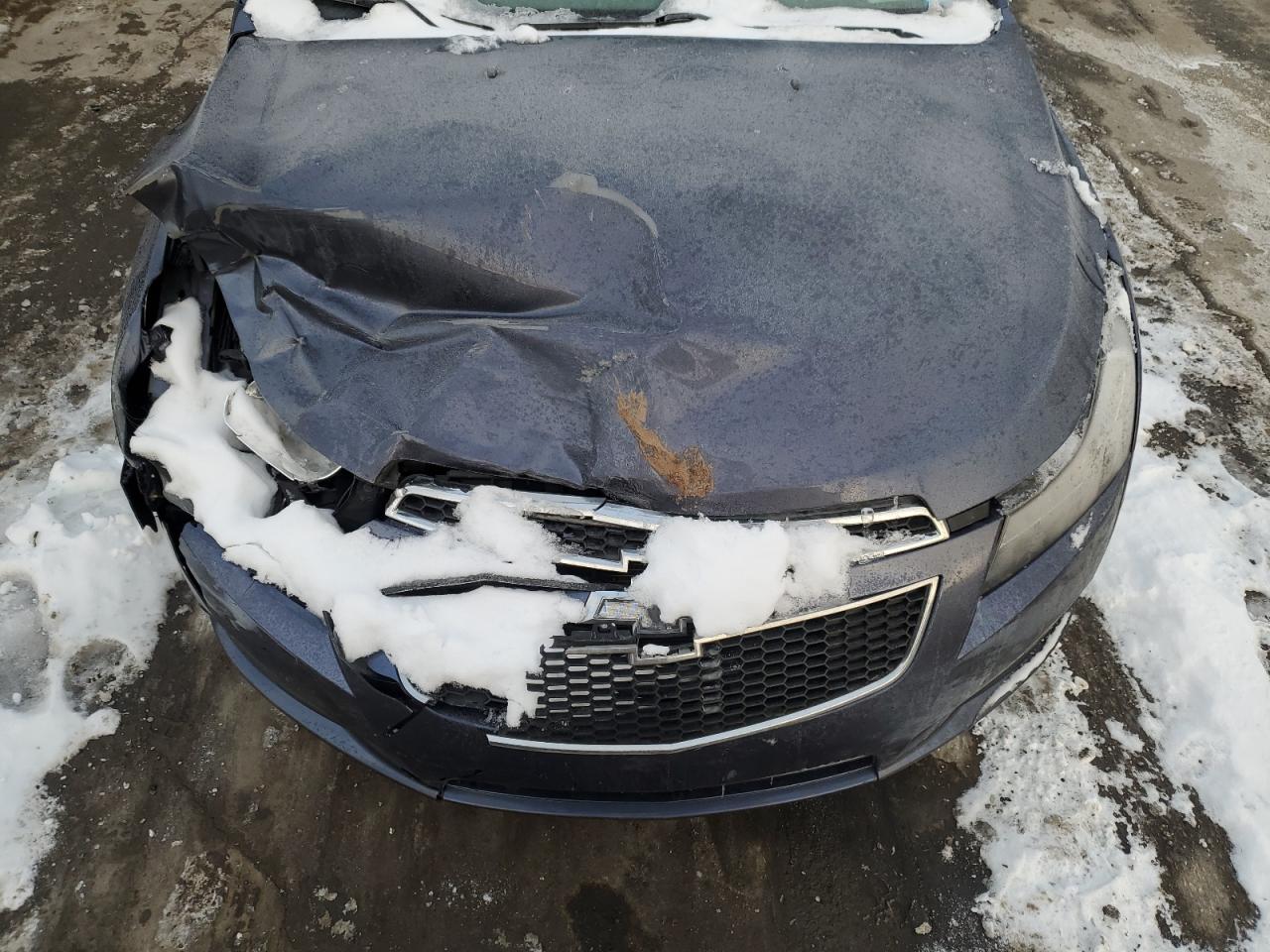 2014 Chevrolet Cruze VIN 1G1PC5SB1E7396562 Copart auction photo, front end / side damage thumbnail 11