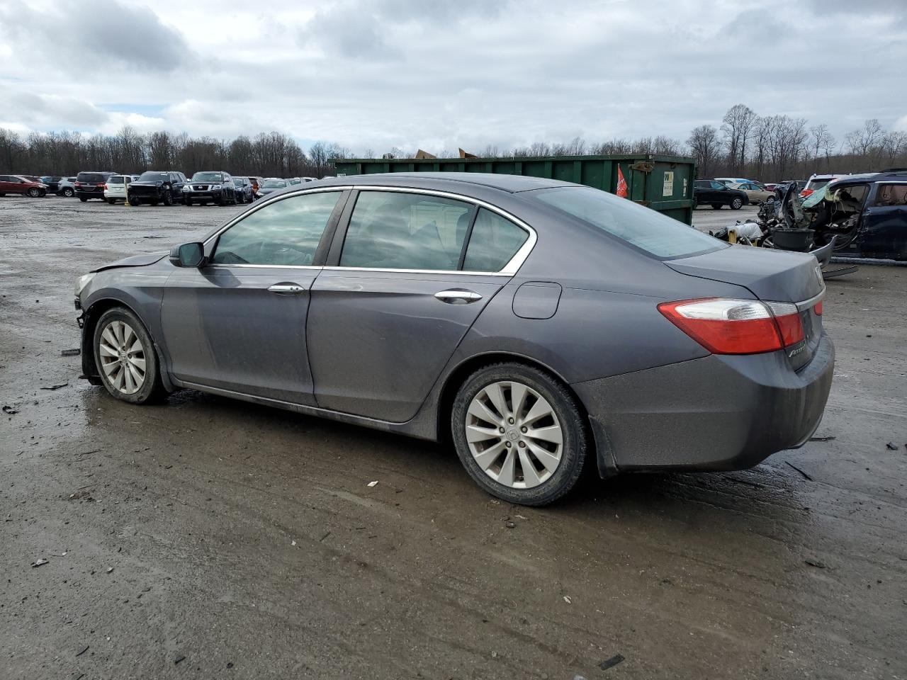 2014 Honda Accord VIN 1HGCR2F7XEA268219 Copart auction photo, front end damage thumbnail 2
