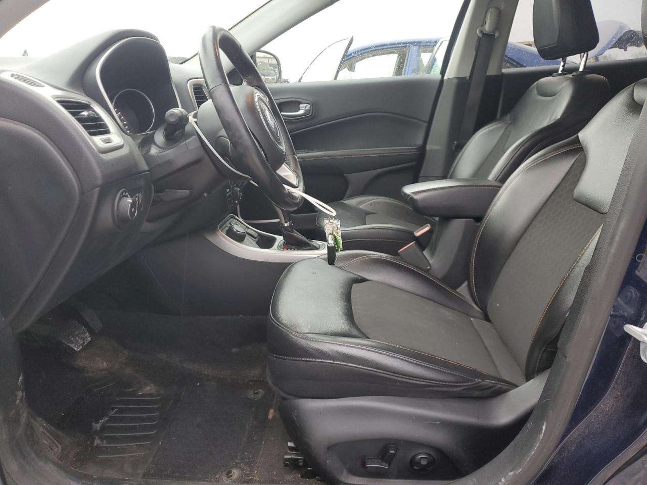 2018 Jeep Compass VIN 3C4NJDBBXJT117310 Copart auction photo, rear end damage thumbnail 7