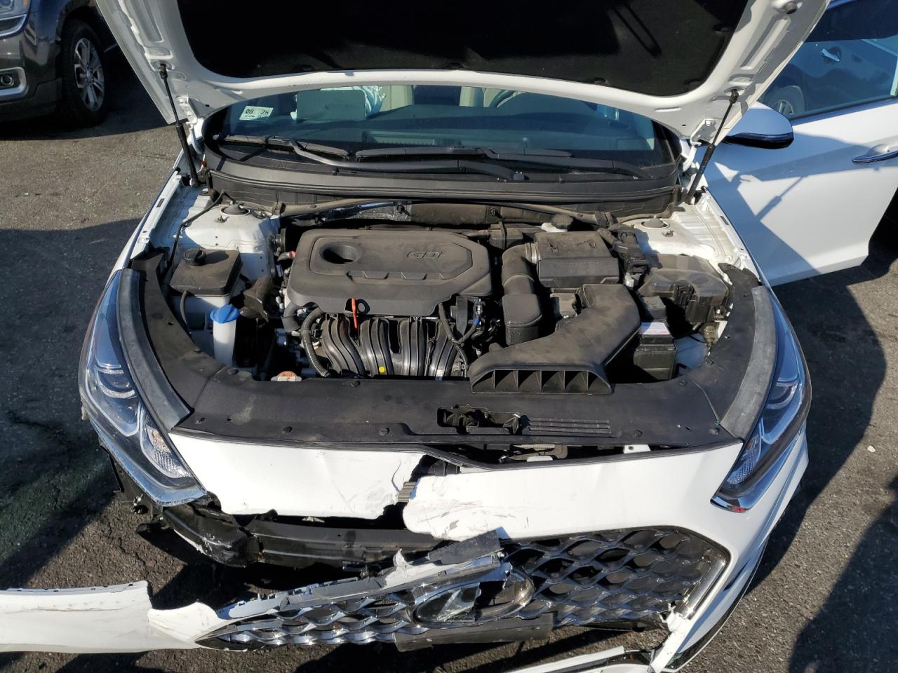 2019 Hyundai Sonata VIN 5NPE34AF5KH734727 Copart auction photo, front end damage thumbnail 11