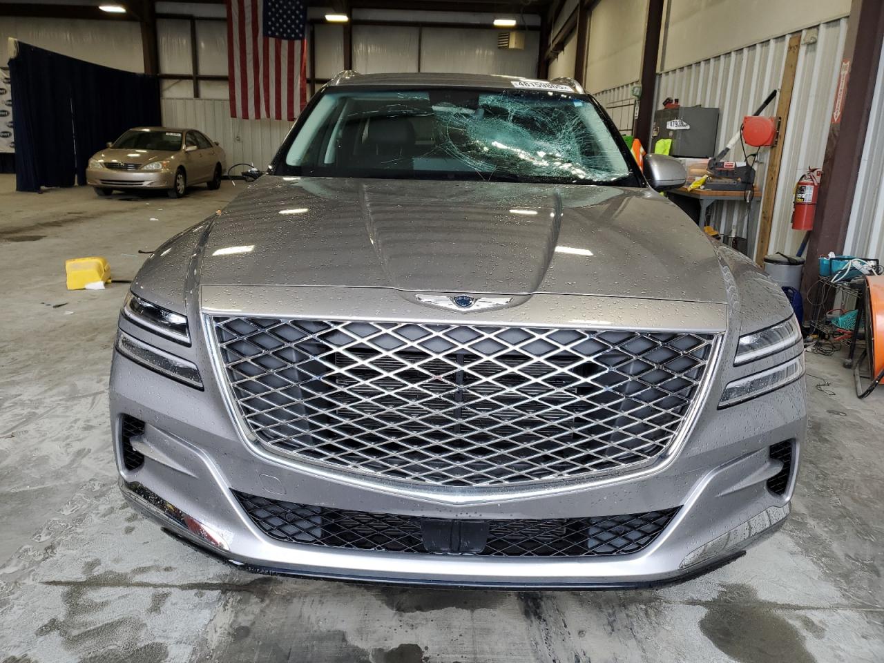 2021 Genesis Gv80 VIN KMUHB4SB5MU047636 Copart auction photo, front end damage thumbnail 5