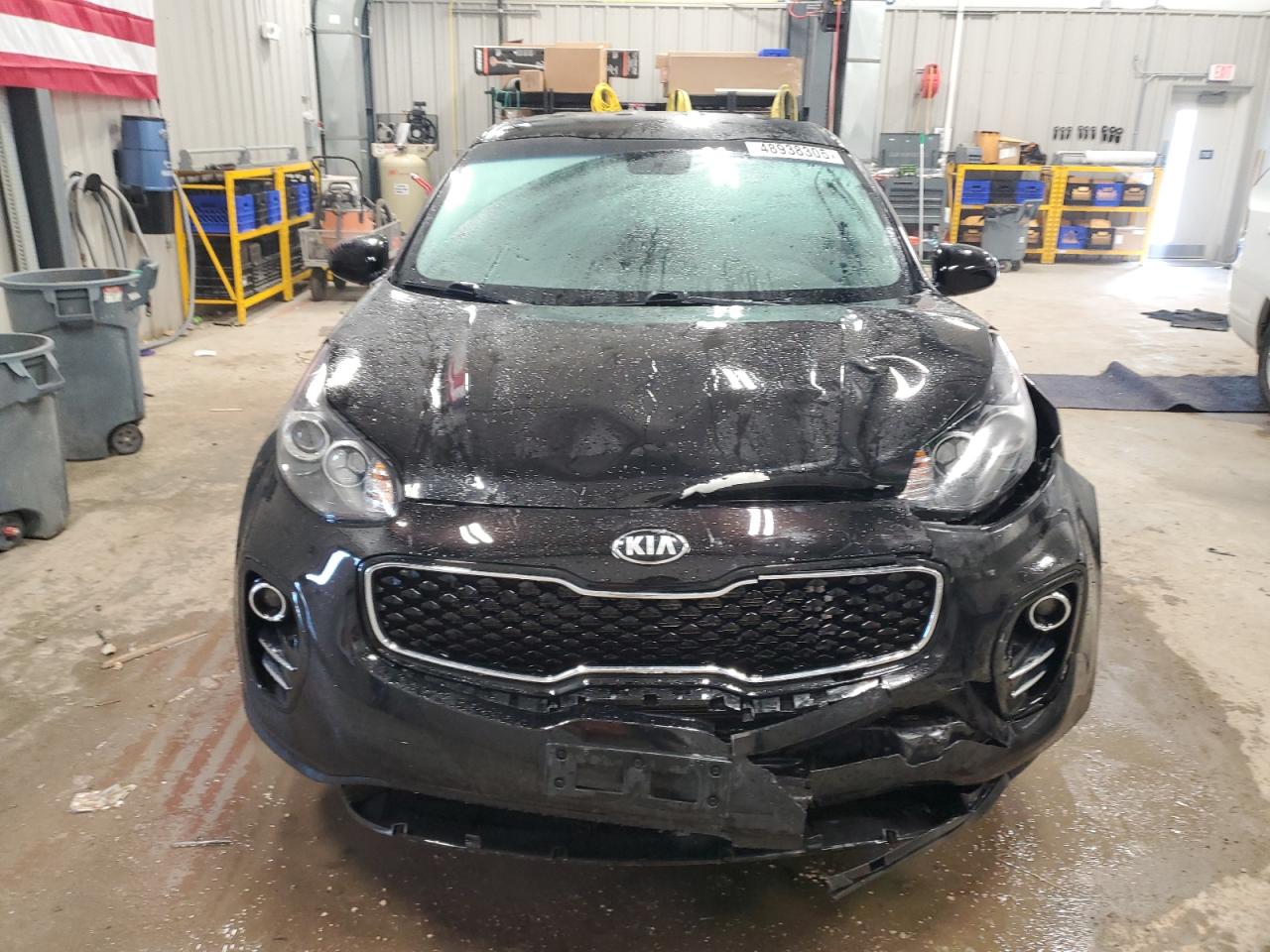 2019 KIA Sportage VIN KNDPMCAC1K7601747 Copart auction photo, front end damage thumbnail 5