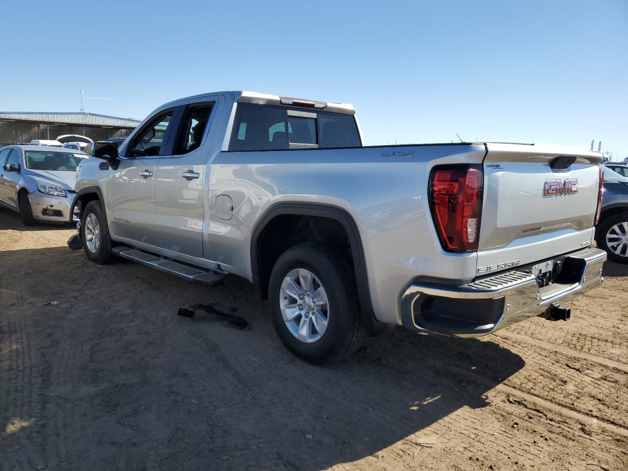 2021 GMC Sierra VIN 1GTR9BEK7MZ189203 Copart auction photo, front end damage thumbnail 2