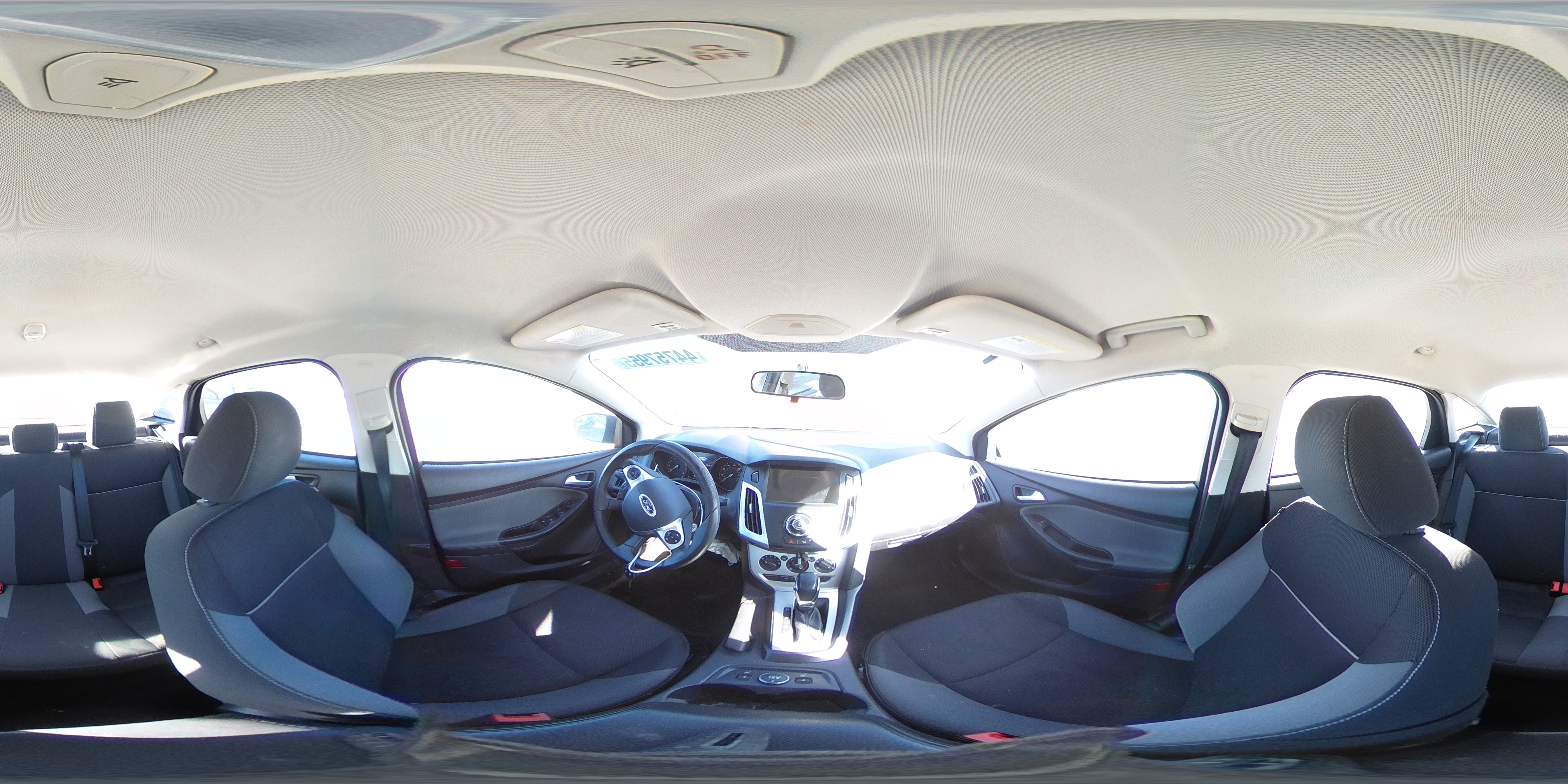 2014 Ford Focus VIN 1FADP3F24EL411047 Copart auction photo, front end damage thumbnail 13
