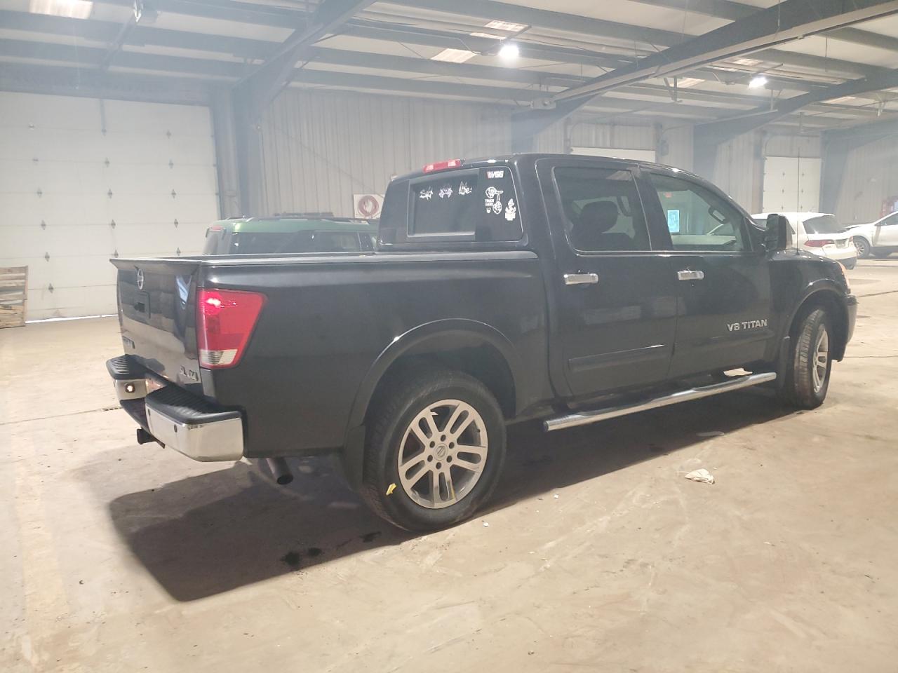 2013 Nissan Titan VIN 1N6AA0EC1DN301354 Copart auction photo, rear end damage thumbnail 3
