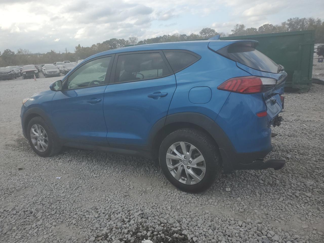 2019 Hyundai Tucson VIN KM8J23A46KU069770 Copart auction photo, rear end damage thumbnail 2